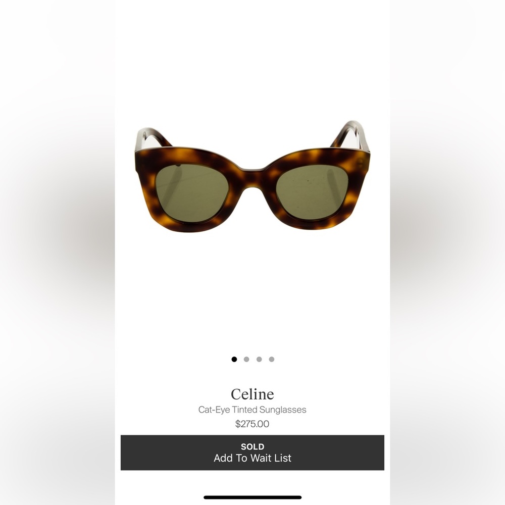 Baby Marta Celine Sunglasses (tortoise)